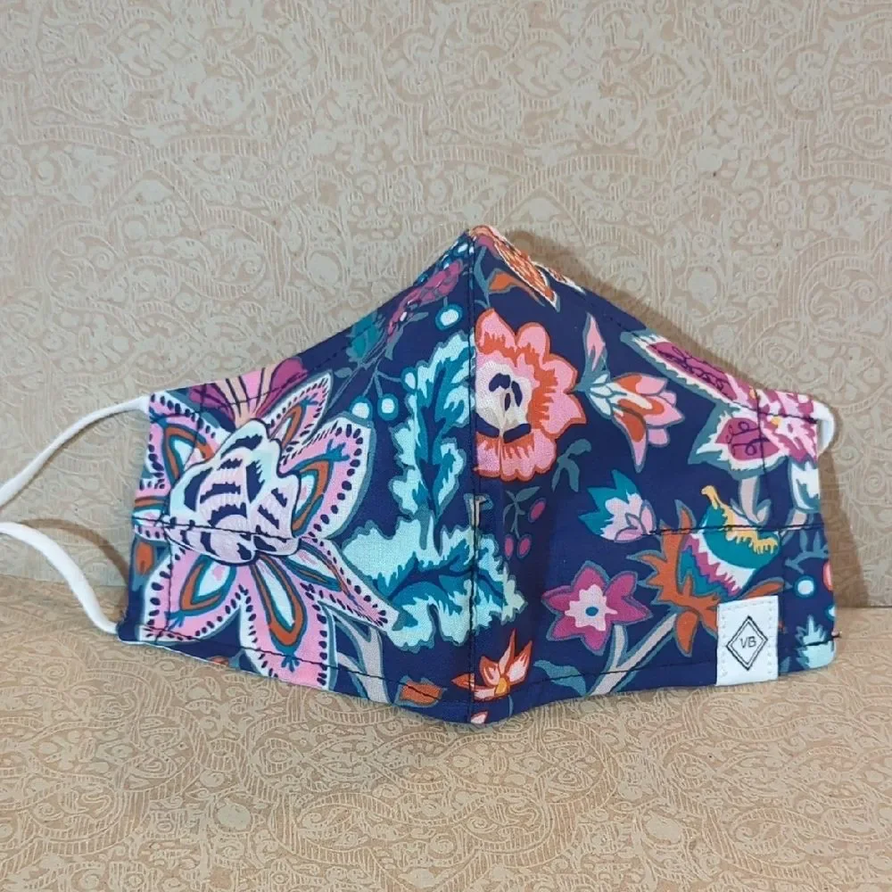 Vera Bradley Floral Fitted Mask